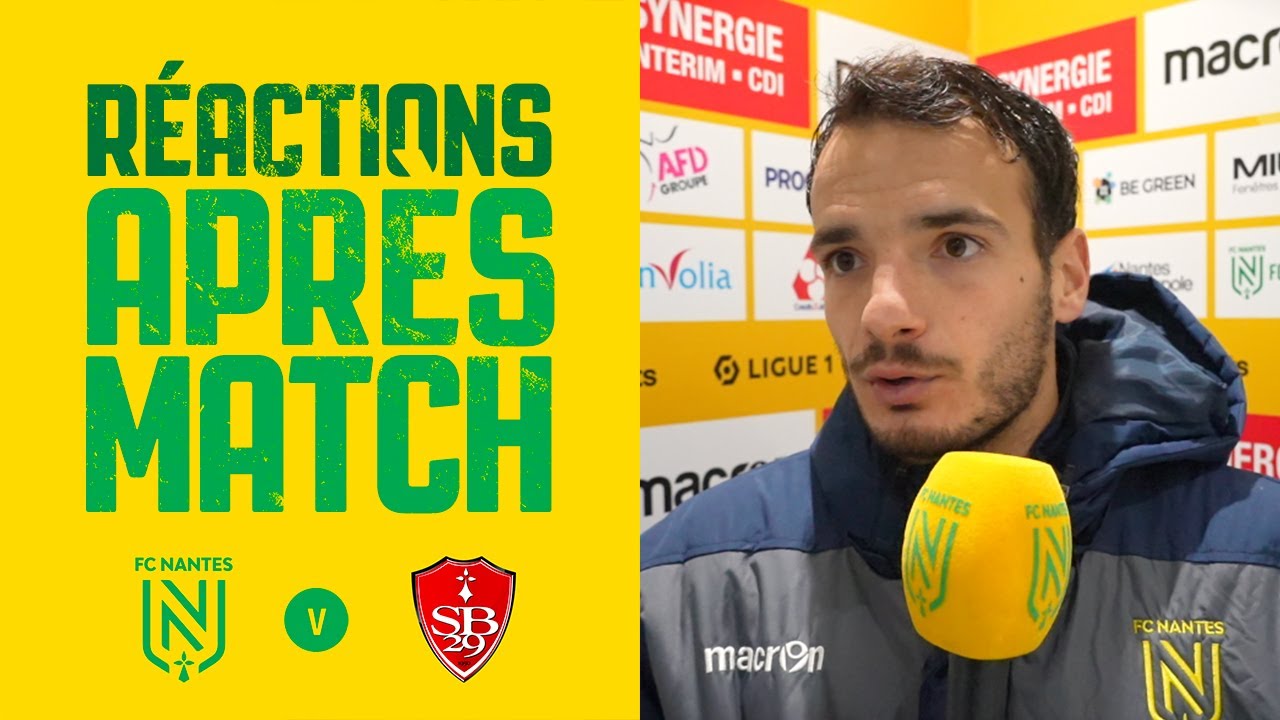 Vid O La R Action Des Joueurs Apr S Le Match Fc Nantes Stade