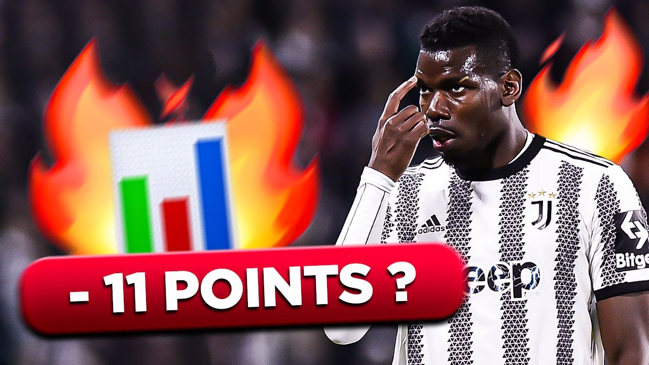 – 11 points ? la juventus dans la tourmente !