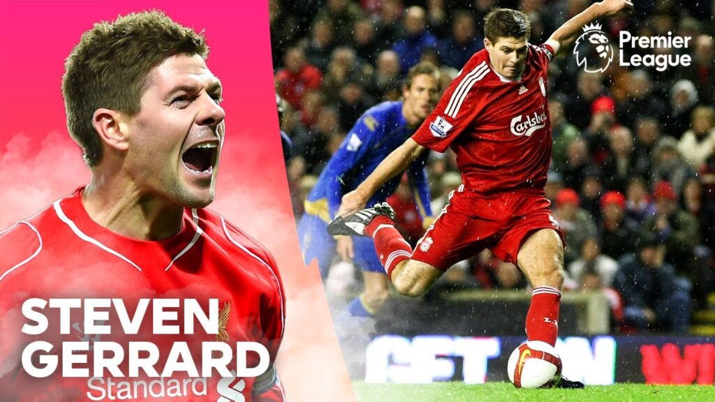 5 minutes où steven gerrard est le milieu de terrain ultime ! | liverpool | premier league