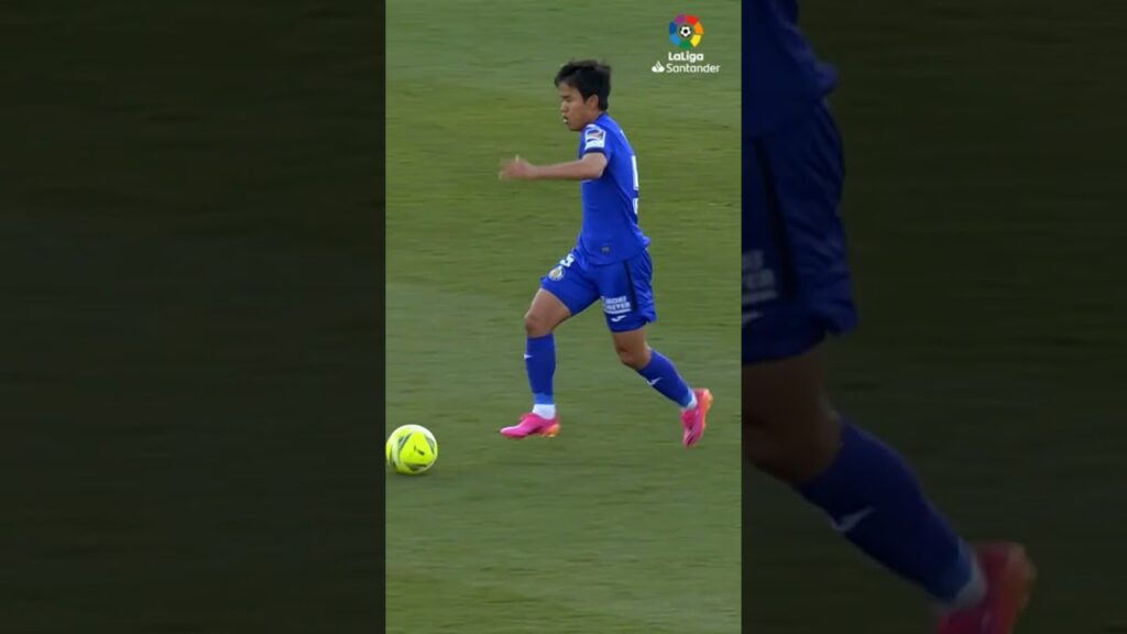 autre équipe, même take kubo ! 🎌⚽ #laligasantander #short #otd #kubo