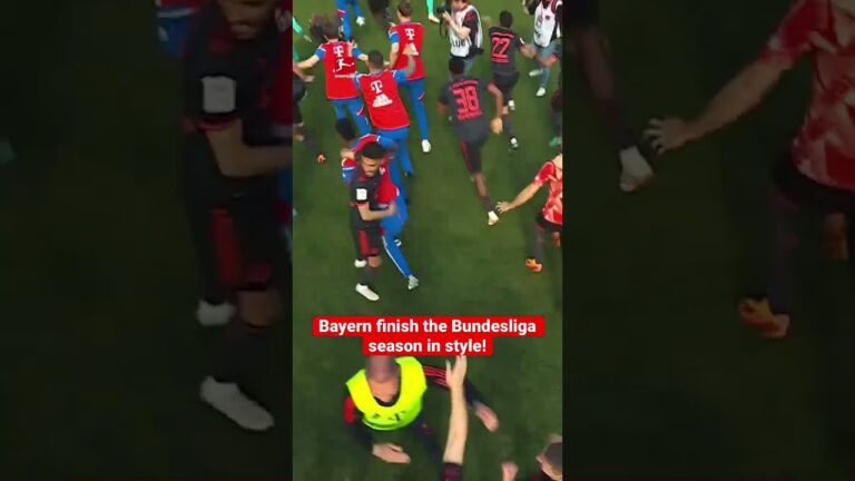 célébration du bayern ! 🤩🥳🏆