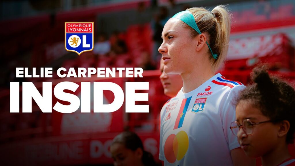 dans les pas d’ellie carpenter face à dijon 👀🎥 | olympique lyonnais