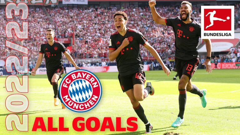 fc bayern munich | tous les buts cette saison