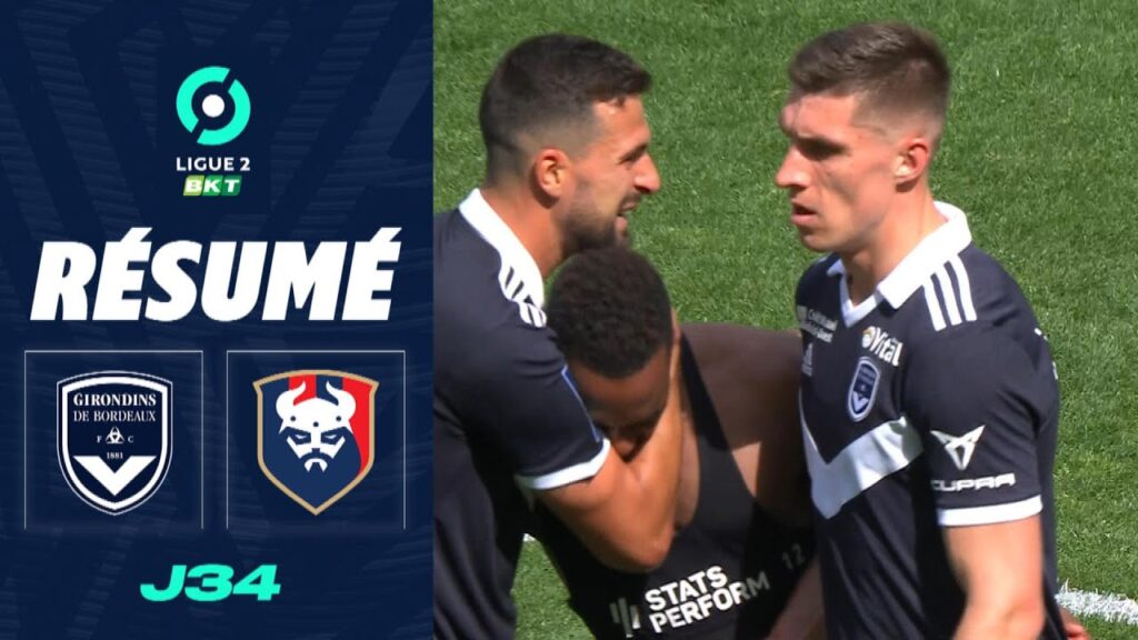 fc girondins de bordeaux – stade malherbe caen (1 – 0) – résumé – (gdb – smc) / 2022 2023