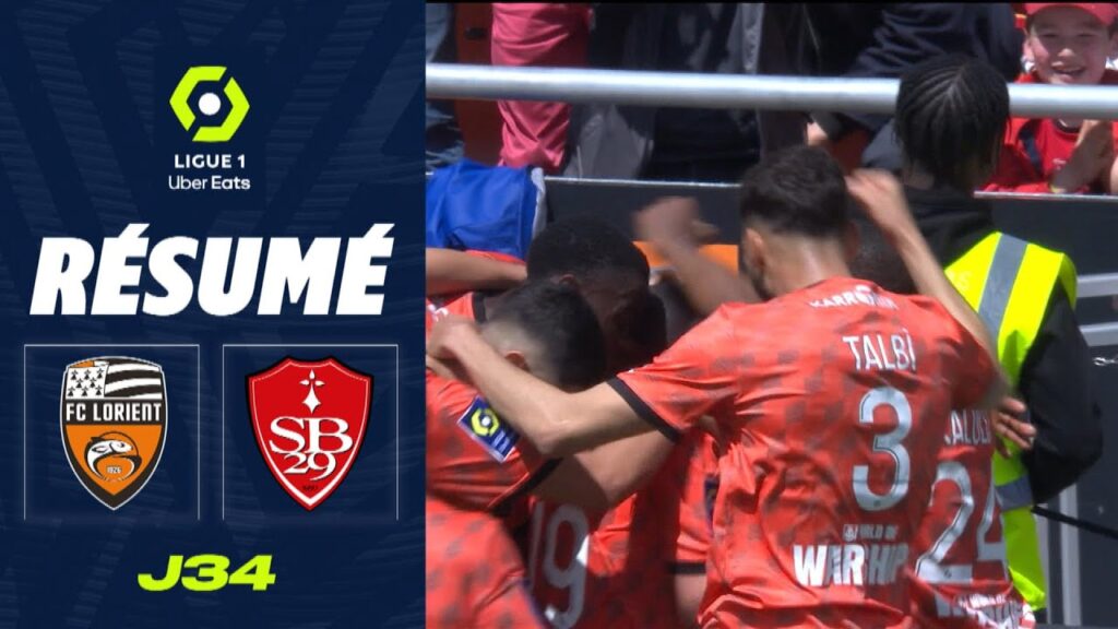 fc lorient – stade brestois 29 (2 – 1) – résumé – (fcl – sb29) / 2022 2023