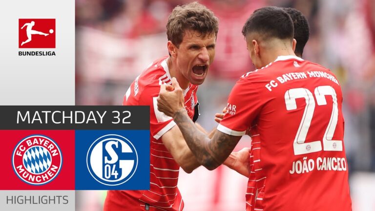 fête des objectifs ! fcb restez au top | fc bayern munich – fc schalke 04 6 0 | dm 32 – bundesliga 2022/23