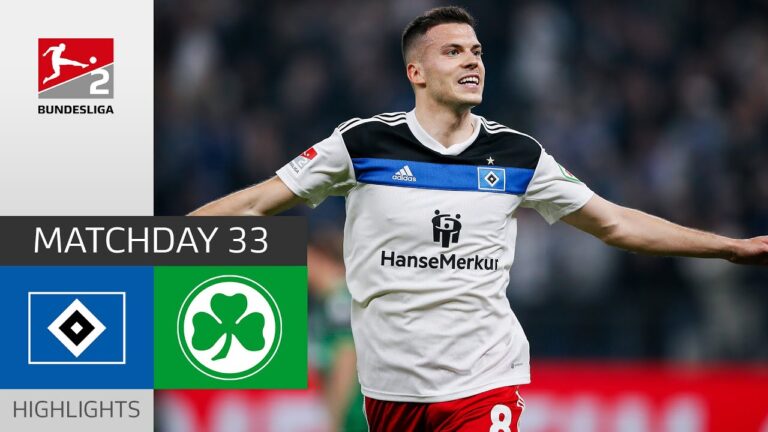 hambourg continue de rêver ! | hambourg – greuther fürth 2 1 | faits saillants | 33e journée – bundesliga 2