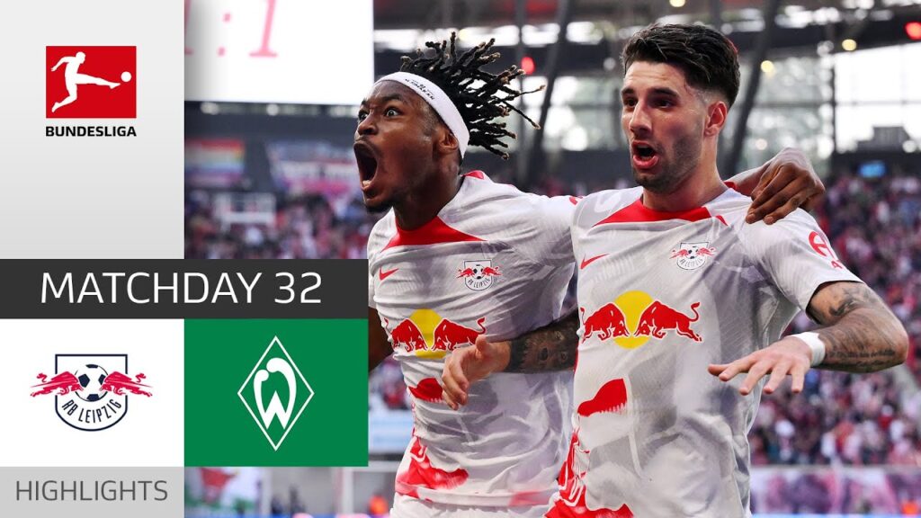 incroyable! leipzig avec un gagnant de dernière minute ! | leipzig – werder brême 2 1 | points forts