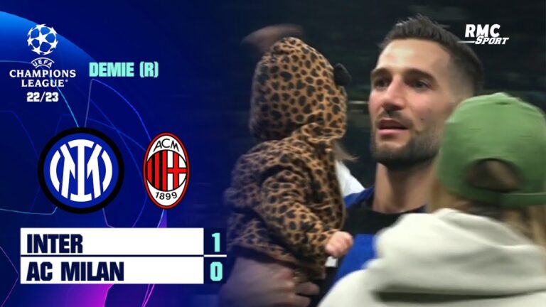 inter (q) 1 0 ac milan : les belles scènes de joie après la qualification des nerazzurri en finale