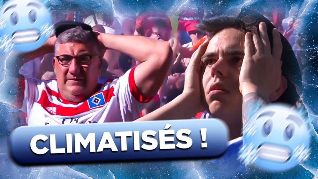 🥶 la clim’ du siècle pour les supporteurs d’hambourg !