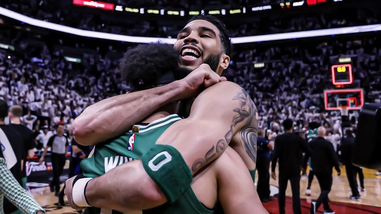 🔥 la fin de match historique entre les celtics et le heat au game 6 !