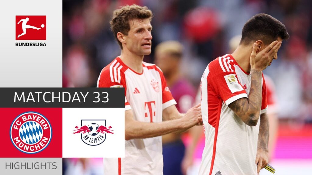 le bayern glisse dans la course au titre ! | bayern – rb leipzig 1 3 | faits saillants | 33e journée – bundesliga 2022/23