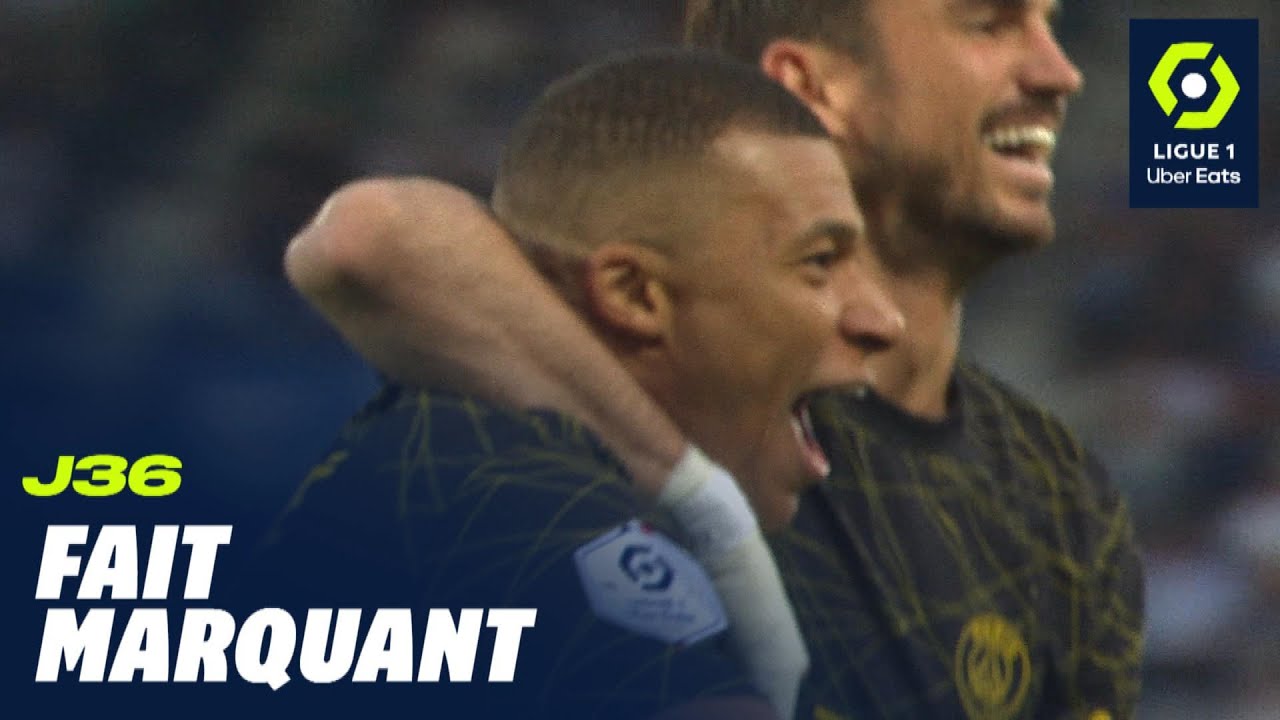 le psg est quasiment champion après un nouveau doublé de mbappé ! 36ème journée / 2022 2023