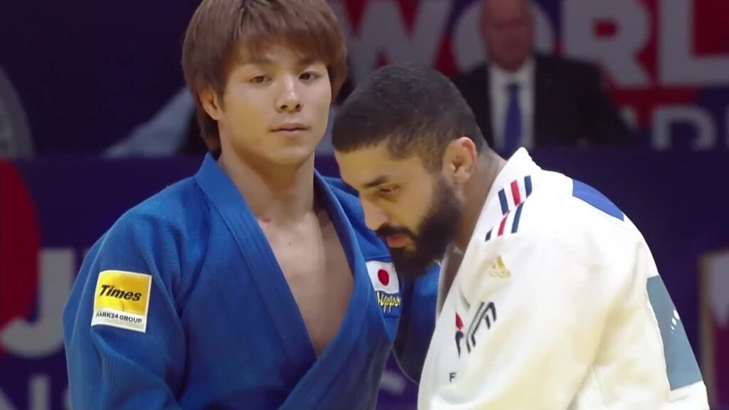 le replay de walide khyar en 1/2 finale des – 66kg h – judo – mondiaux