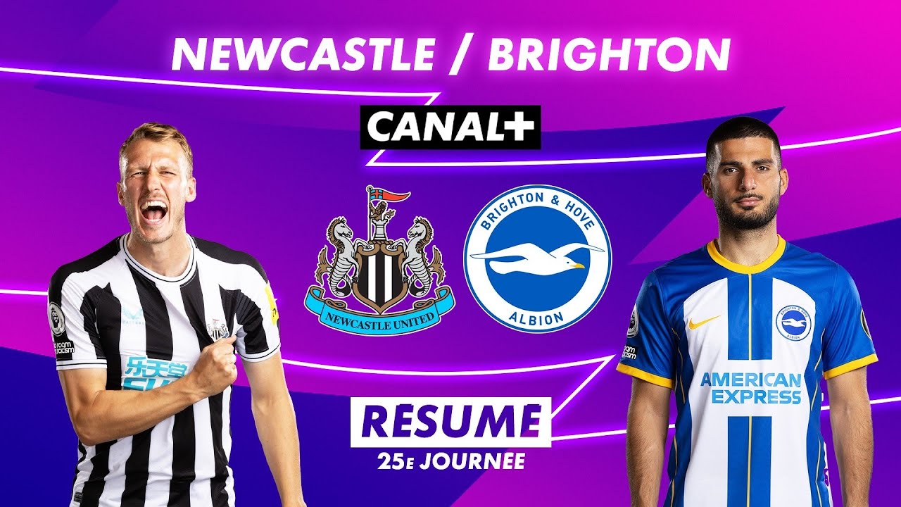 le résumé de newcastle / brighton – premier league 2022 23 (25ème journée)