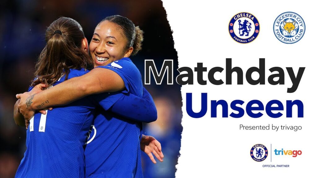 les blues ont frappé six buts contre leicester city pour combler l’écart pour le titre wsl | jour de match invisible