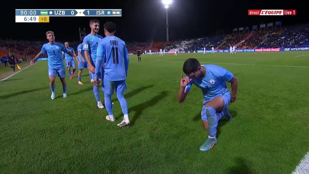 les buts de ouzbékistan – israël – football – coupe du monde u20