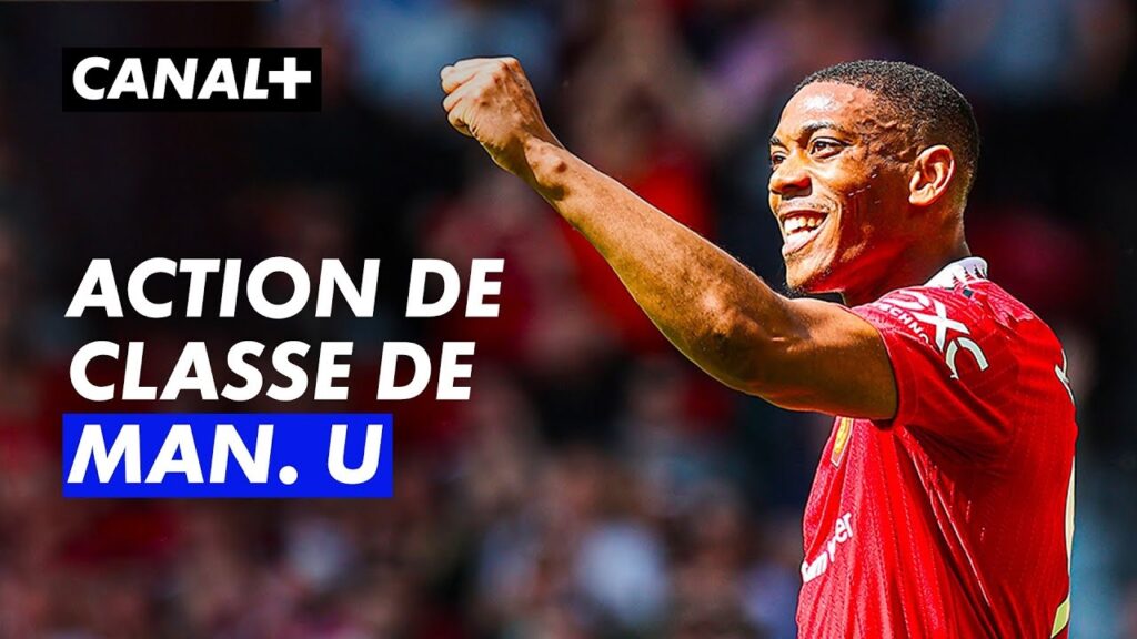 magnifique but collectif conclu par martial – premier league 2022 23 (36ème journée)