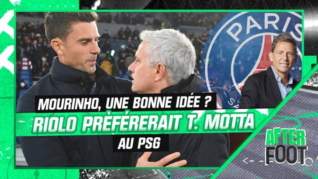 mourinho une bonne idée pour le psg ? riolo tenterait le coup avec thiago motta