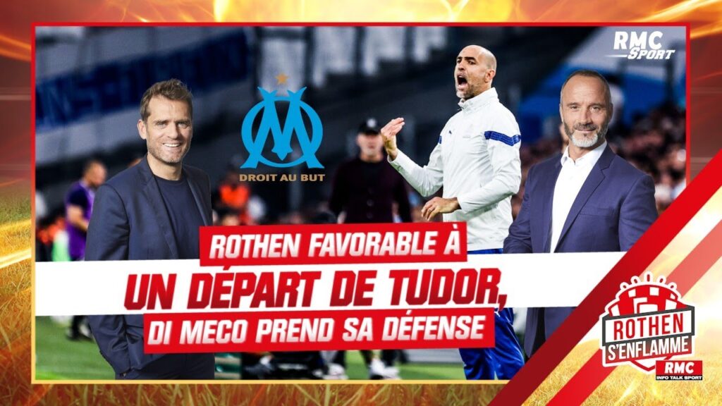 om : rothen favorable à un départ de tudor, di meco prend sa défense