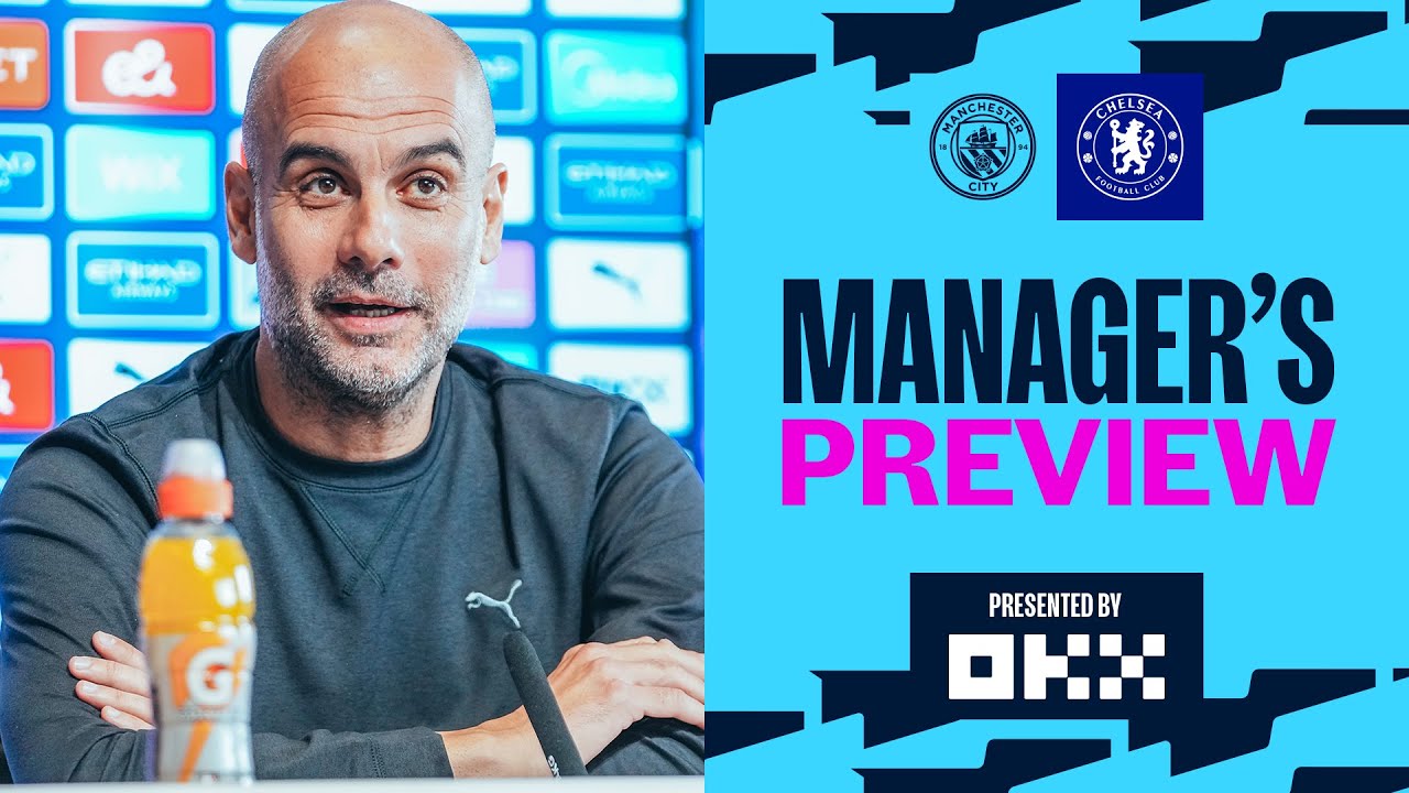 pep guardiola : le jeu gagnant de titre est le plus difficile | conférence de presse | chelsea (h)