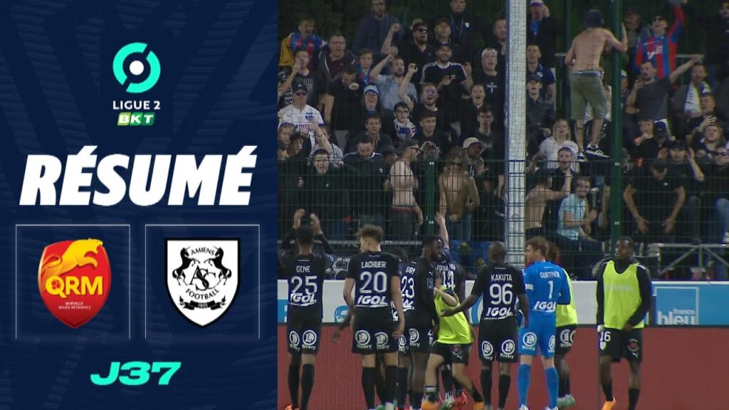 quevilly rouen metropole – amiens sc (1 – 3) – résumé – (qrm – asc) / 2022 2023