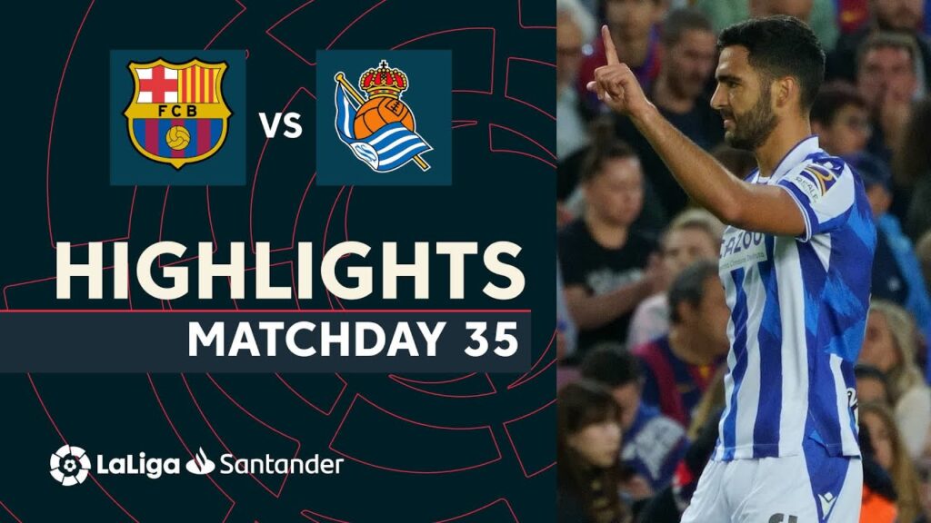 résumé du fc barcelone vs real sociedad (1 2)