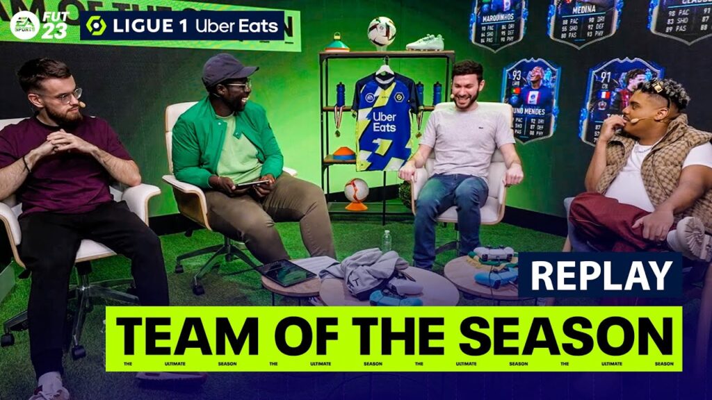 reveal team of the season fut 23 🎮🔥 i ligue 1 uber eats x ea