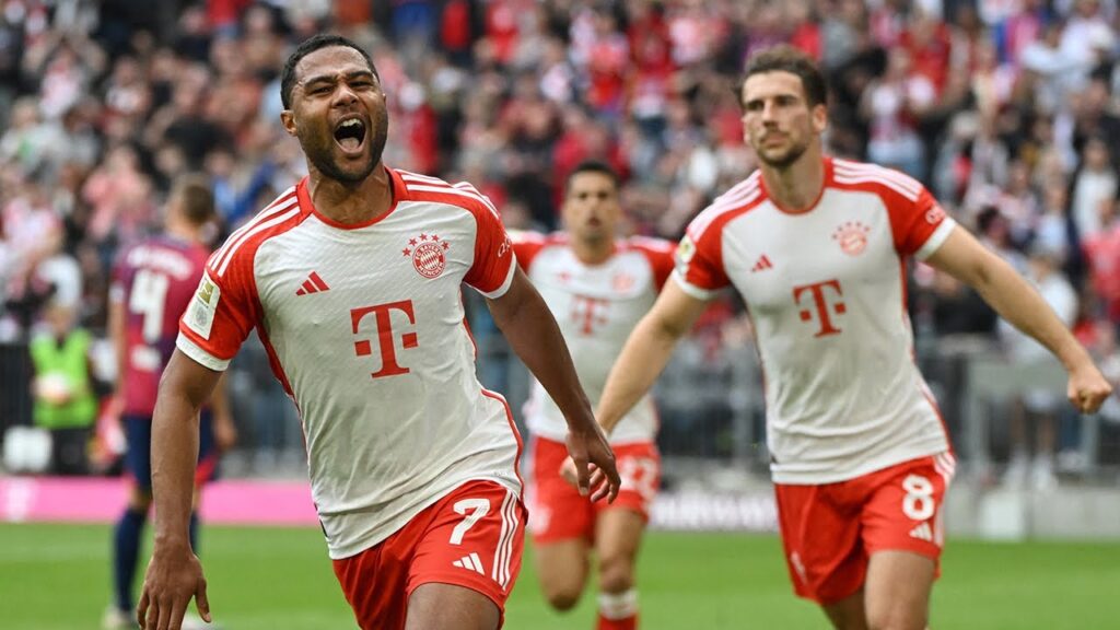 serge gnabry à la conclusion d’une construction magnifique du bayern !