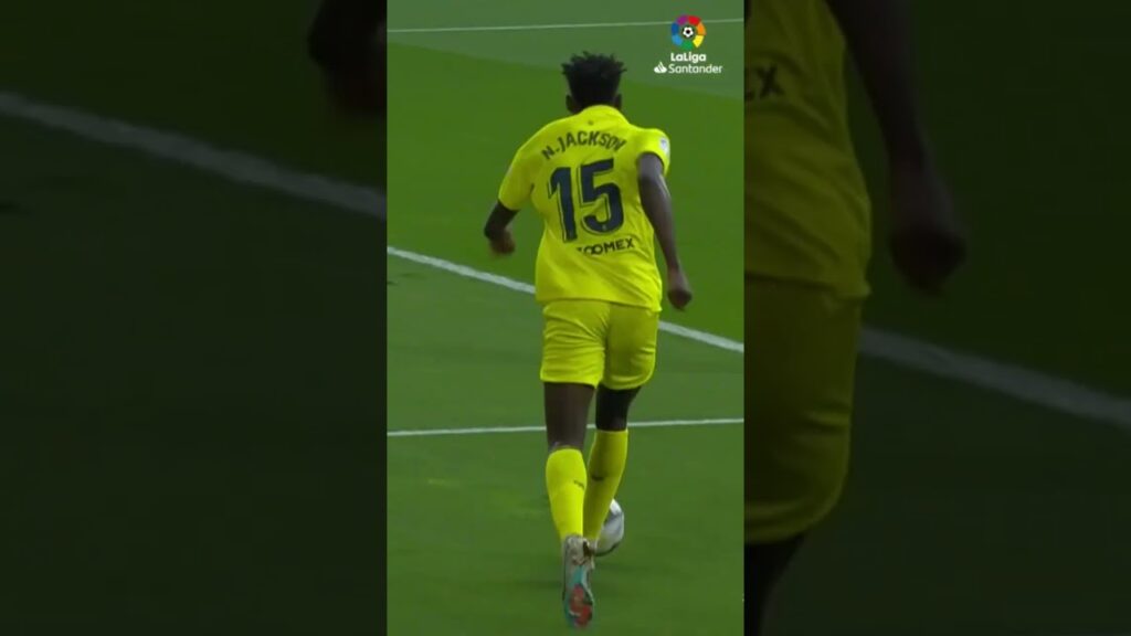 temps de jackson ! ⚽ 🥳 #short #laligasantander #villarreal #cadiz #jackson