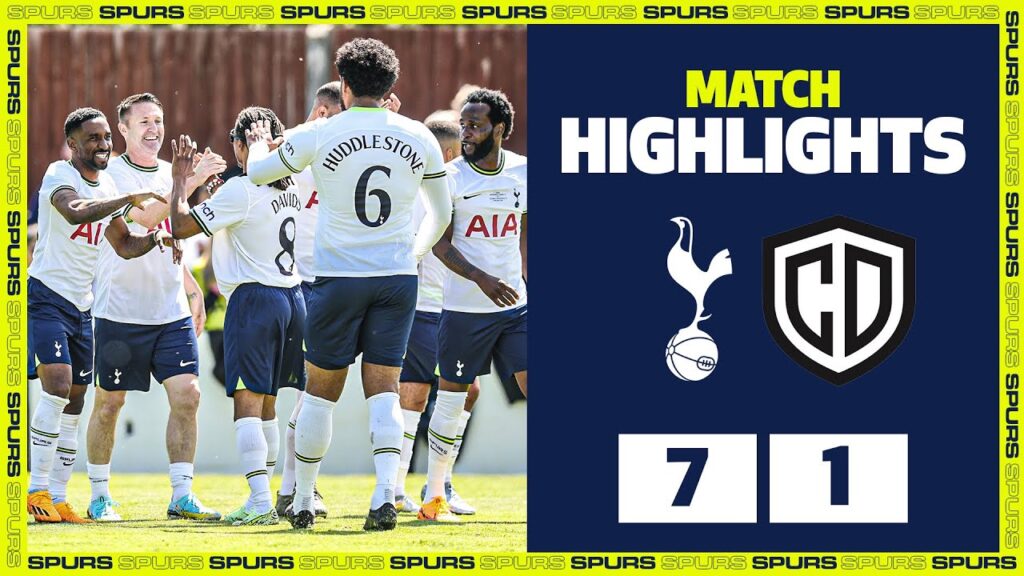 tottenham legends 7 1 cÉlÉbritÉ xi | defoe hat trick alors que les héros des tottenham se réunissent pour un match de charité spécial