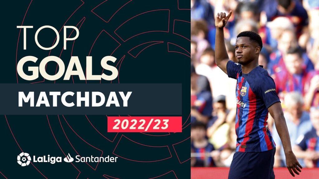 tous les buts 37e journée laliga santander 2022/2023