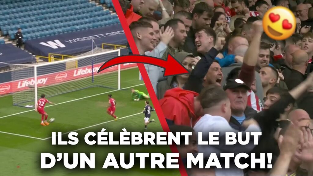 😍 un but sur un autre match les qualifie… le stade explose de joie !