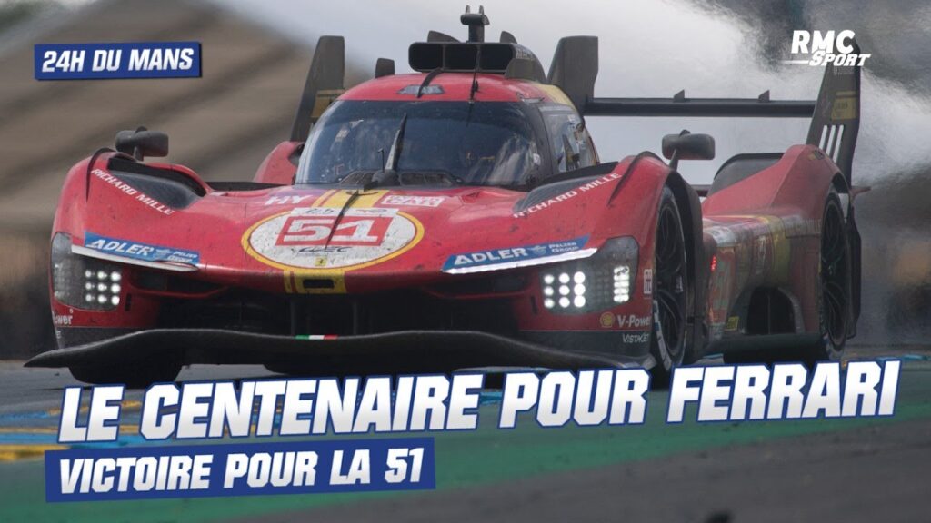 24h du mans : la victoire de la ferrari 51 pour le centenaire, avec le direct rmc