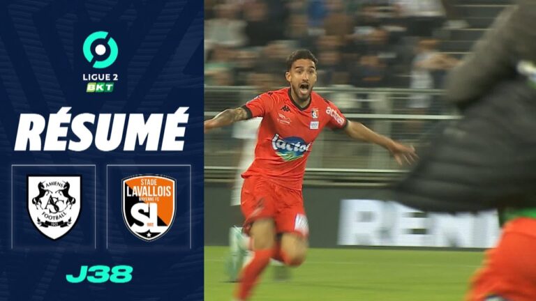 amiens sc – stade lavallois mfc (1 – 2) – résumé – (asc – laval) / 2022 2023