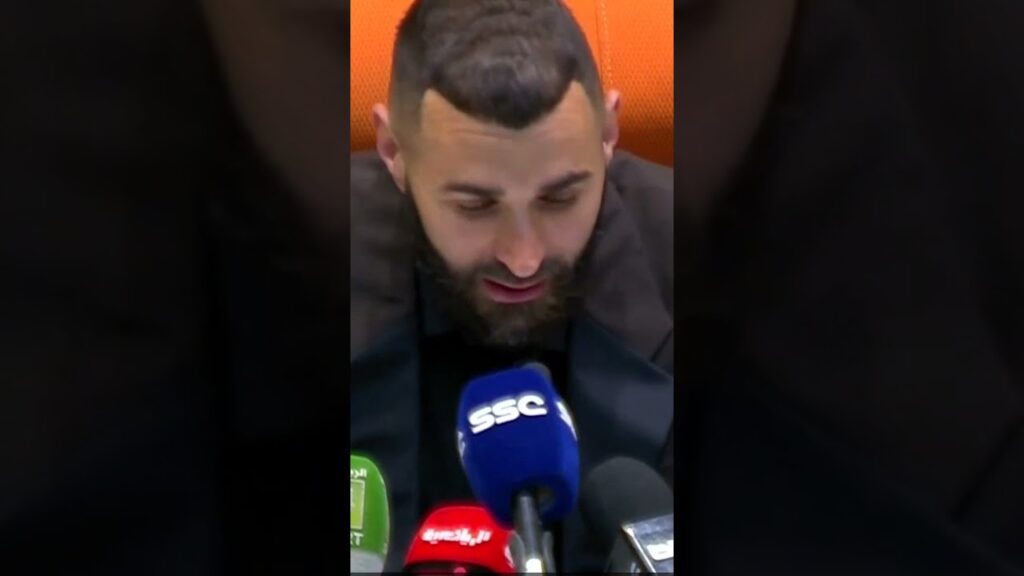 👀🎙 benzema explique pourquoi il a choisi al ittihad ! #shorts