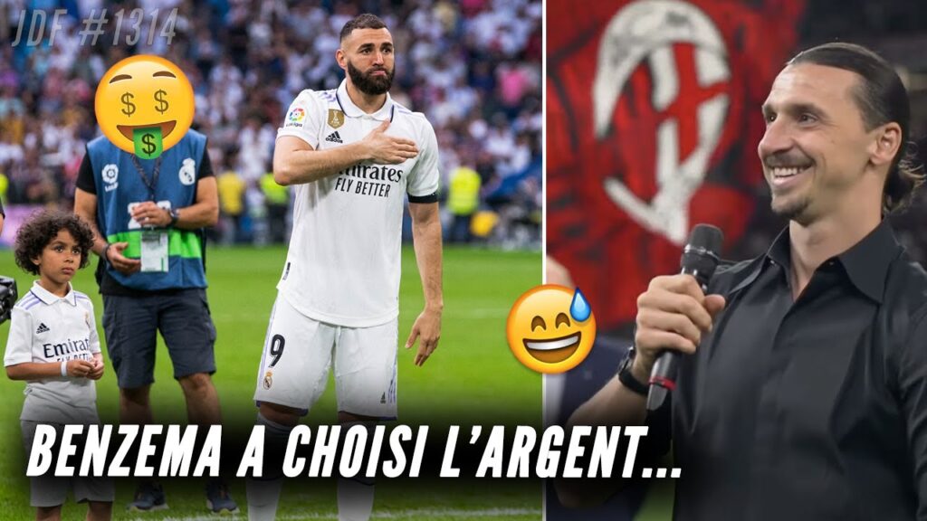 benzema prend le chèque et fait ses adieux… ibrahimovic envoie une dernière grosse punchline !