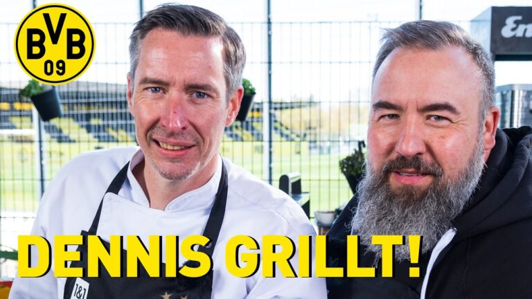 chef de l’équipe bvb contre le champion du monde de barbecue | faire un barbecue avec dennis : poisson