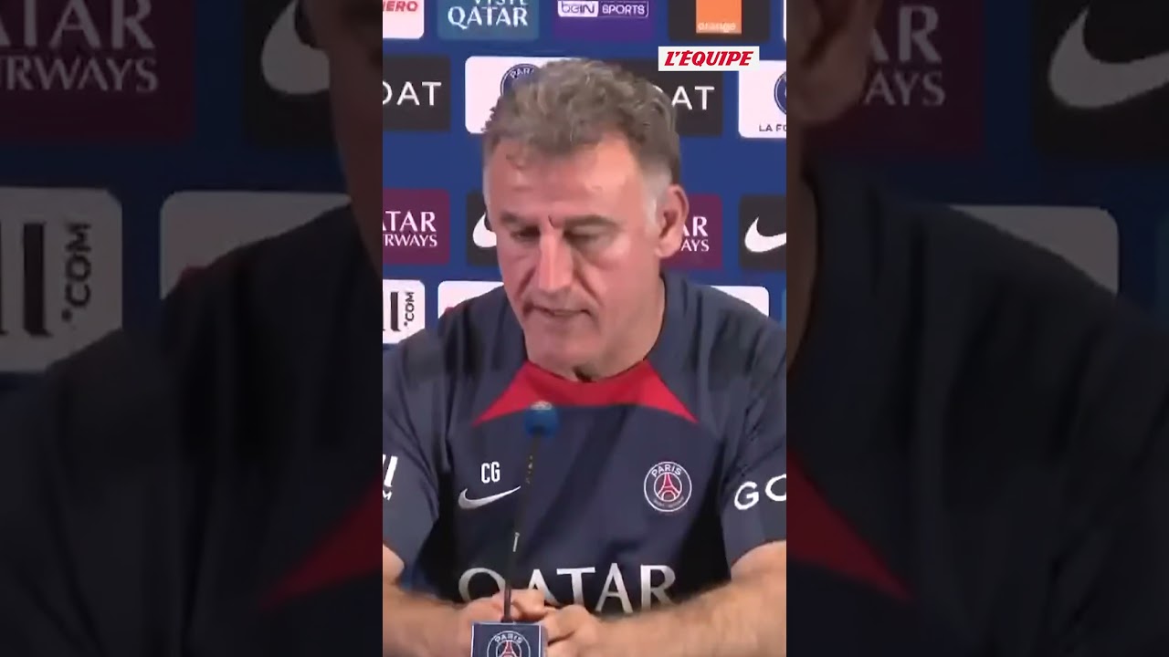 Christophe Galtier Annonce Le Départ De Lionel Messi Du Psg Shorts Football Messi Psg 