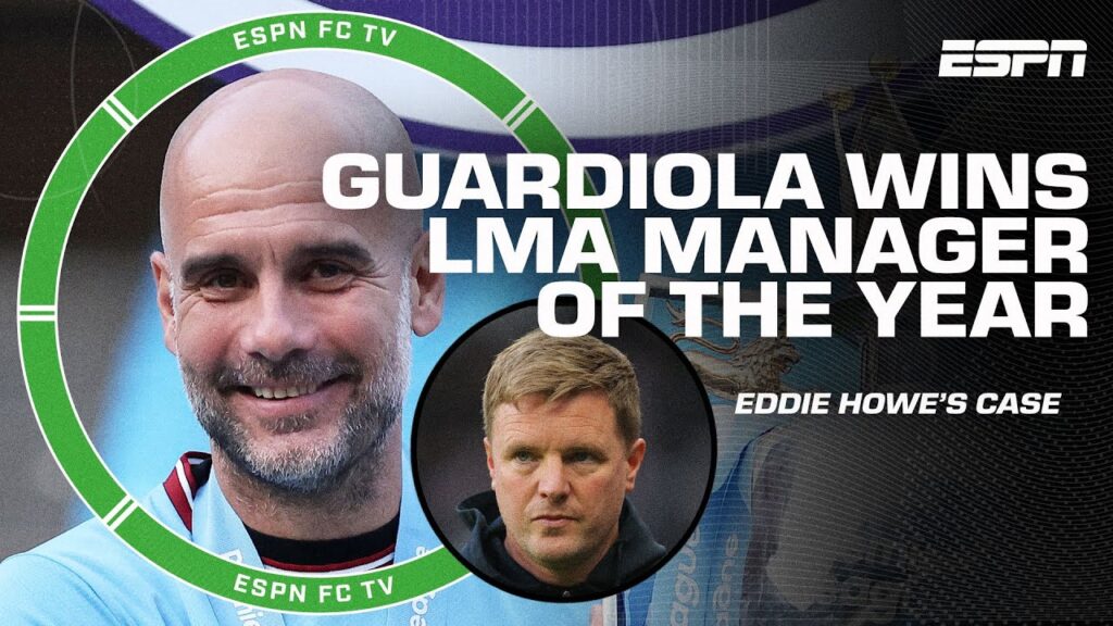 eddie howe aurait il dû remporter le titre de manager de l’année contre pep guardiola ? 👀 |