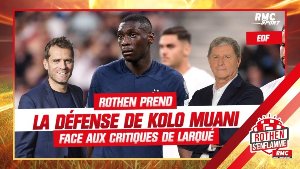 Équipe de france : rothen prend la défense de kolo muani face aux critiques de larqué