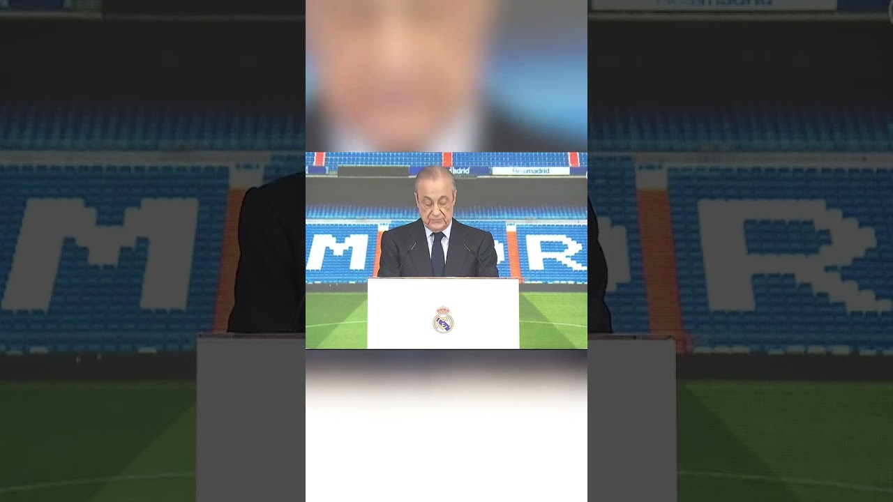 🤝 florentino perez remercie jean michel aulas pour karim benzema ! #shorts