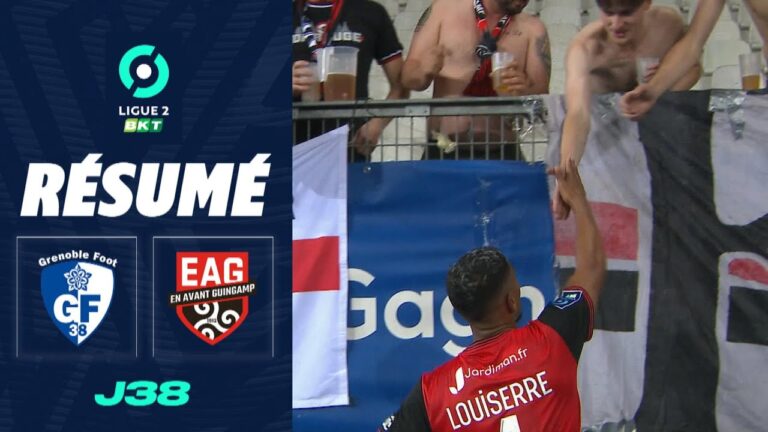 grenoble foot 38 – en avant guingamp (0 – 2) – résumé – (gf38 – eag) / 2022 2023