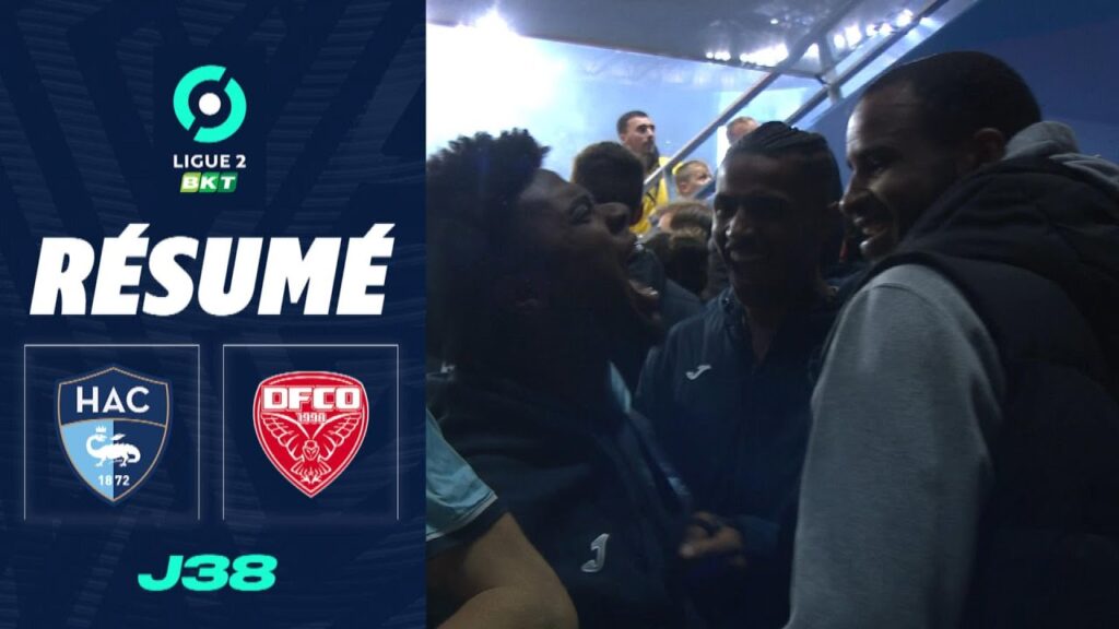 havre ac – dijon fco (1 – 0) – résumé – (hac – dfco) / 2022 2023