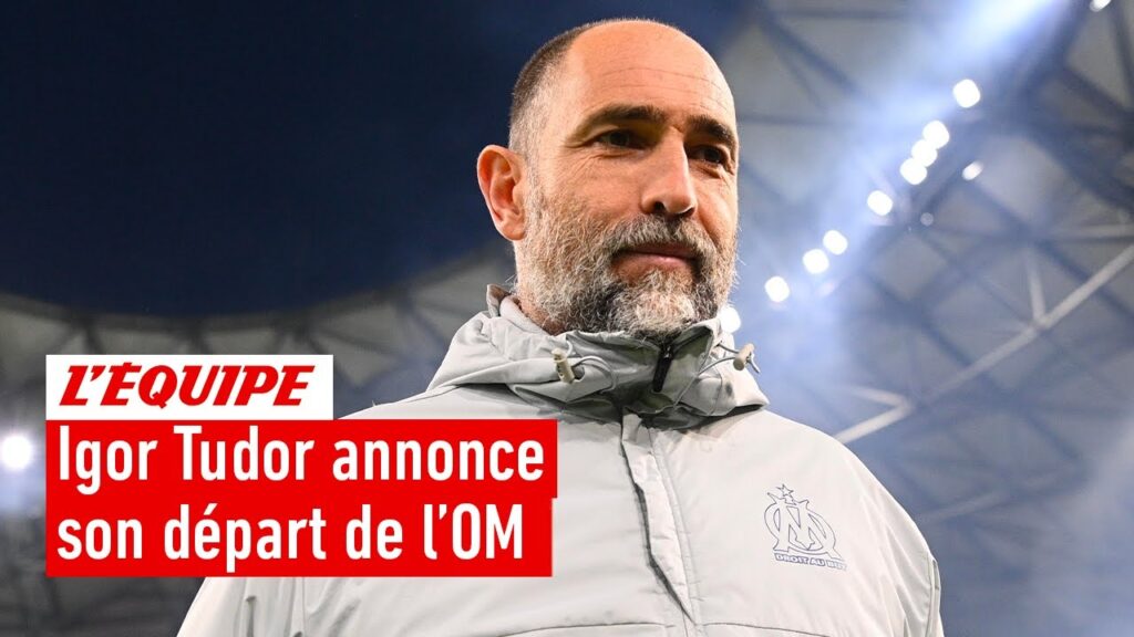 igor tudor quitte l’om : une catastrophe pour le club ?