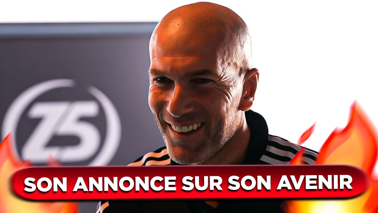 interview – la confidence de zidane sur son avenir !