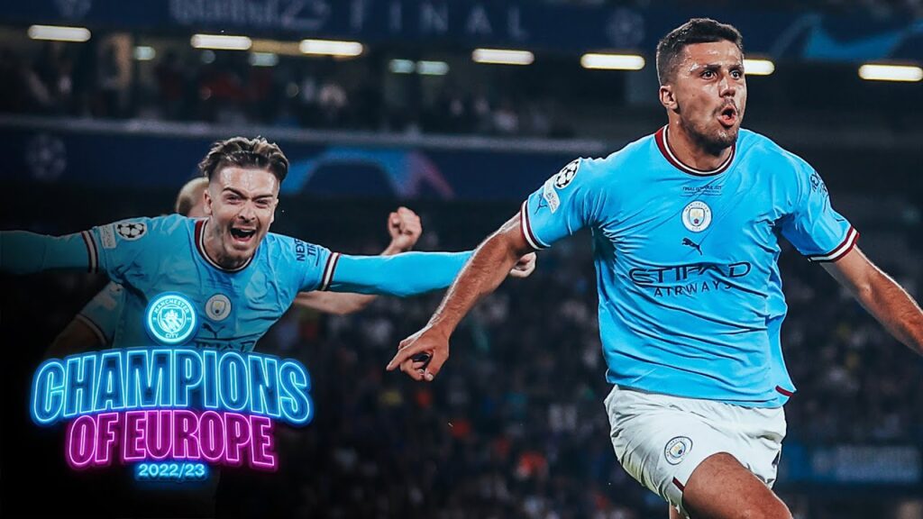 la city de manchester | champions d’europe !