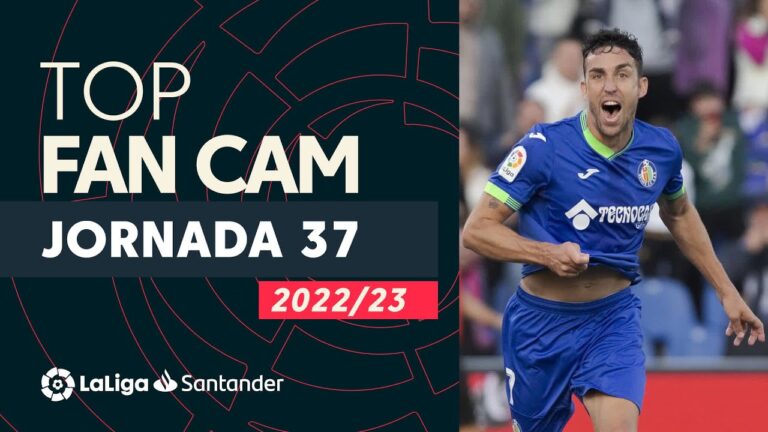 laliga fan cam journée 37 : rubén sobrino, rodrygo et jaime mata