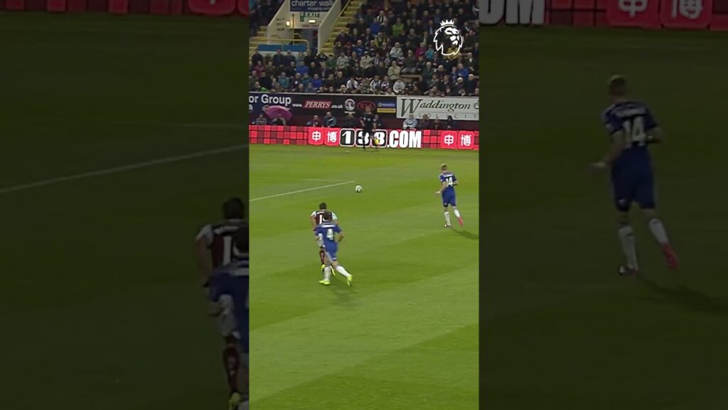 le dribble de hazard. les fabregas assistent. le but de chelsea !