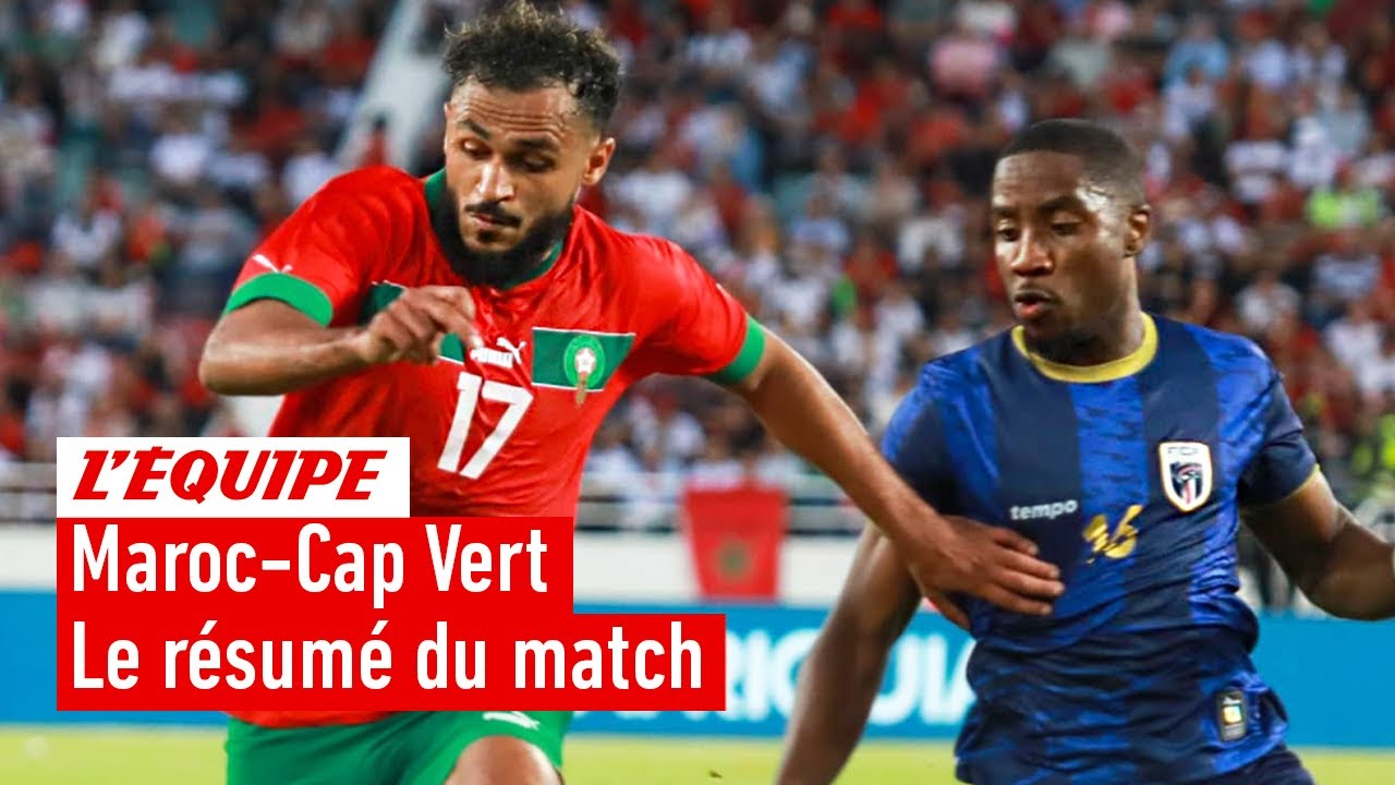 le maroc tenu en échec par le cap vert en match amical